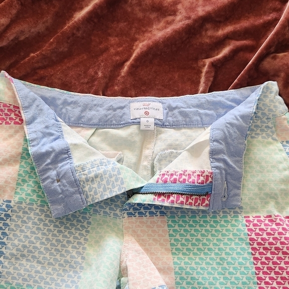 Vineyard Vines for Target Limited Edition Multicolor Whale Shorts Size 0 - Picture 4 of 7